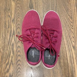Allbirds men’s Tree Runners size 11 Nikau Tourmaline (dark pink)